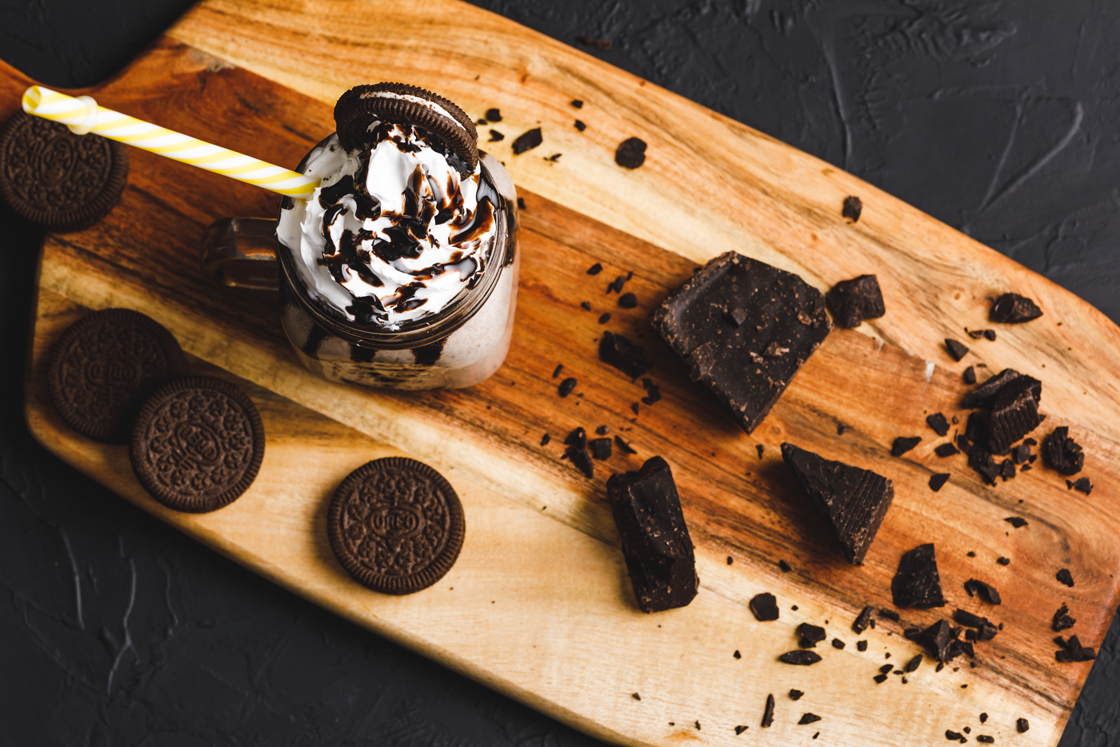 polo-restaurant Chocolate Milk Icecream with OREO