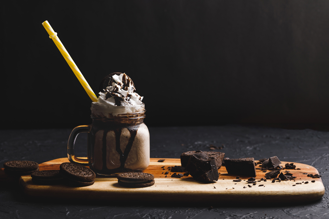 polo-restaurant Chocolate Milk Icecream with OREO